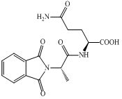 N-(2-(N-苯二酰��胺基)丙酰)-L-谷氨酰胺
