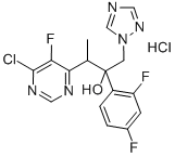 (2R,3S/2S,3R)-3-(6-氯-5-氟嘧啶-4-基)-2-(2,4-二氟苯基)-1-(1H-1,2,4-三唑-1-基)-2-丁醇�}酸�}